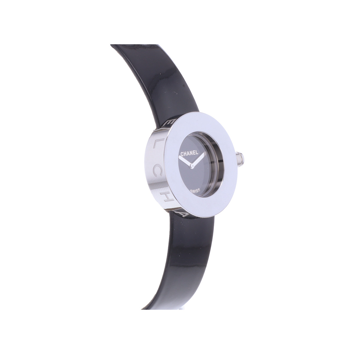 Montre d'occasion CHANEL Ronde femme quartz bracelet cuir d'origine - vue 2