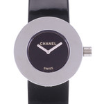 Montre d'occasion CHANEL Ronde femme quartz bracelet cuir d'origine - vue D1