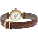 Montre d'occasion CARTIER Must Colisée femme quartz bracelet cuir d'origine - vue 3