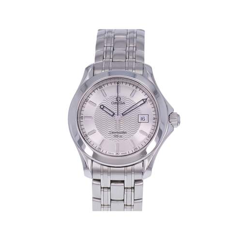 Montre d'occasion OMEGA Seamaster 120 mixte quartz bracelet acier