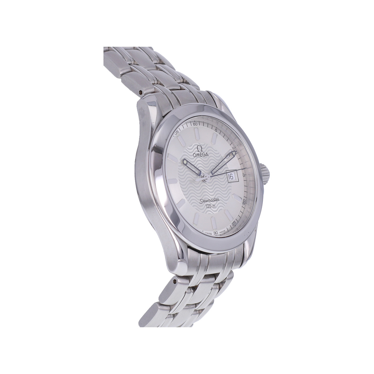 Montre d'occasion OMEGA Seamaster 120 mixte quartz bracelet acier - vue 2