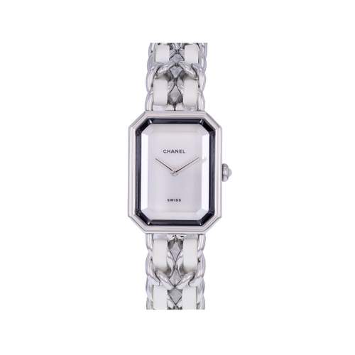 Montre d'occasion CHANEL Première M femme quartz bracelet acier