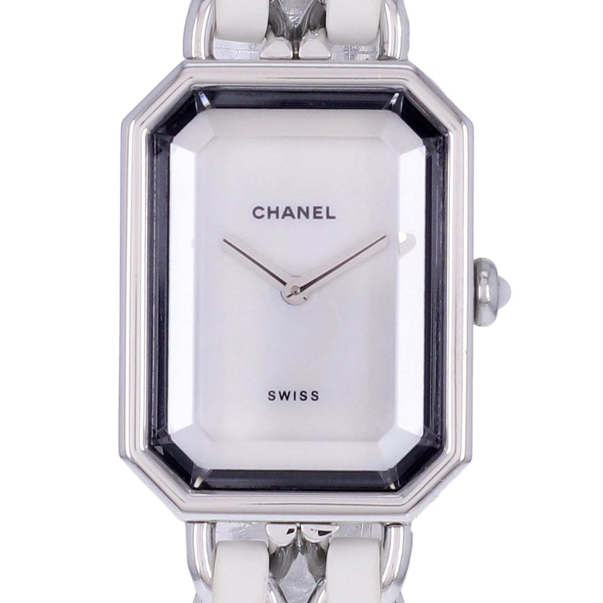 Montre d'occasion CHANEL Première M femme quartz bracelet acier - vue D1