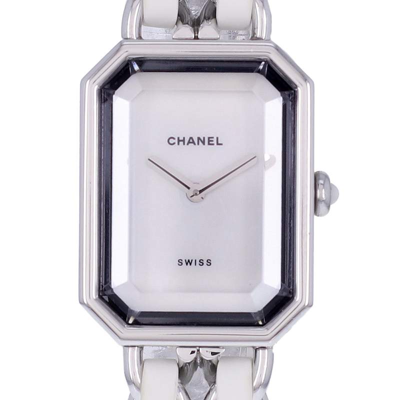 Montre d'occasion CHANEL Première M femme quartz bracelet acier - vue D1
