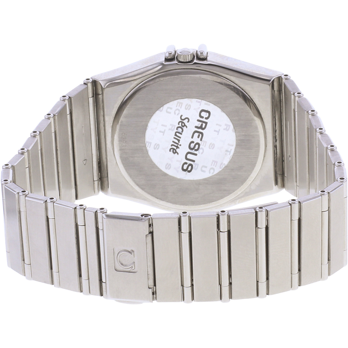 Montre d'occasion OMEGA Constellation mixte quartz bracelet acier - vue 3