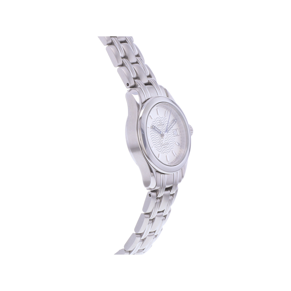 Montre d'occasion OMEGA Seamaster 120 27mm femme quartz bracelet acier - vue 2