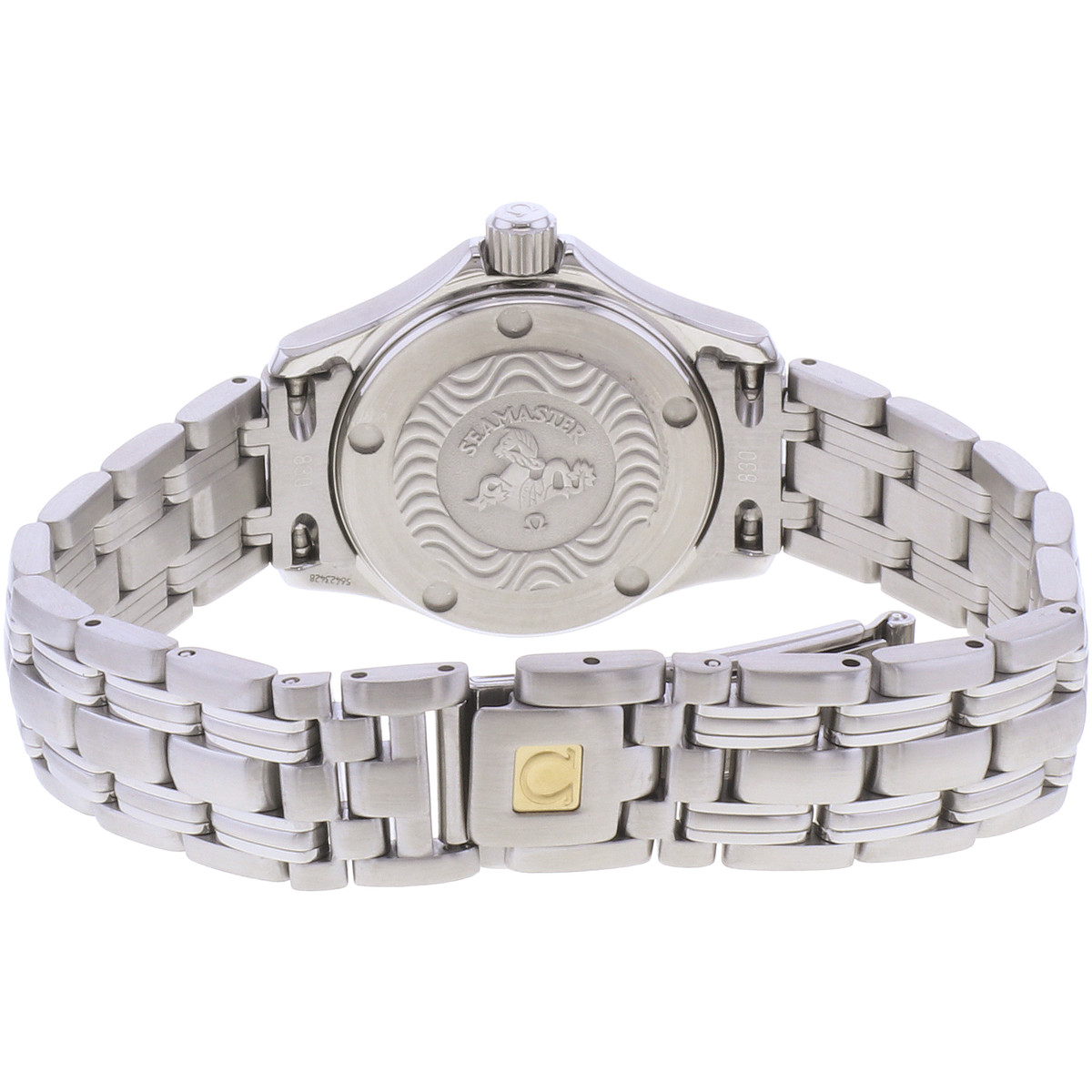 Montre d'occasion OMEGA Seamaster 120 27mm femme quartz bracelet acier - vue 3