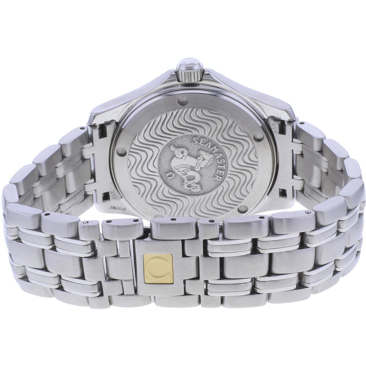 Montre d'occasion OMEGA Seamaster 120 36mm homme quartz bracelet acier - vue 3