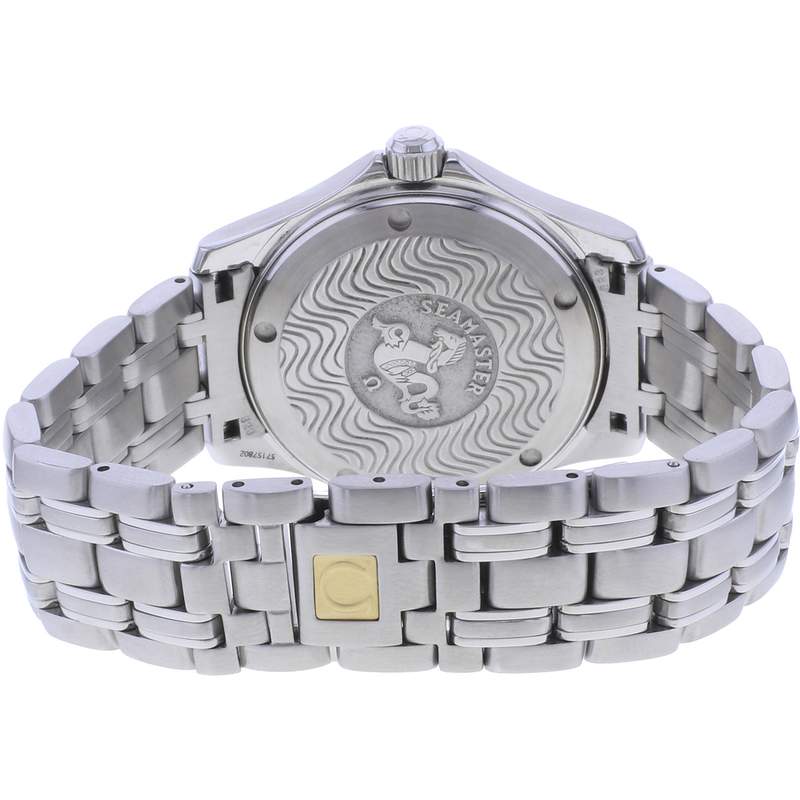Montre d'occasion OMEGA Seamaster 120 36mm homme quartz bracelet acier - vue 3