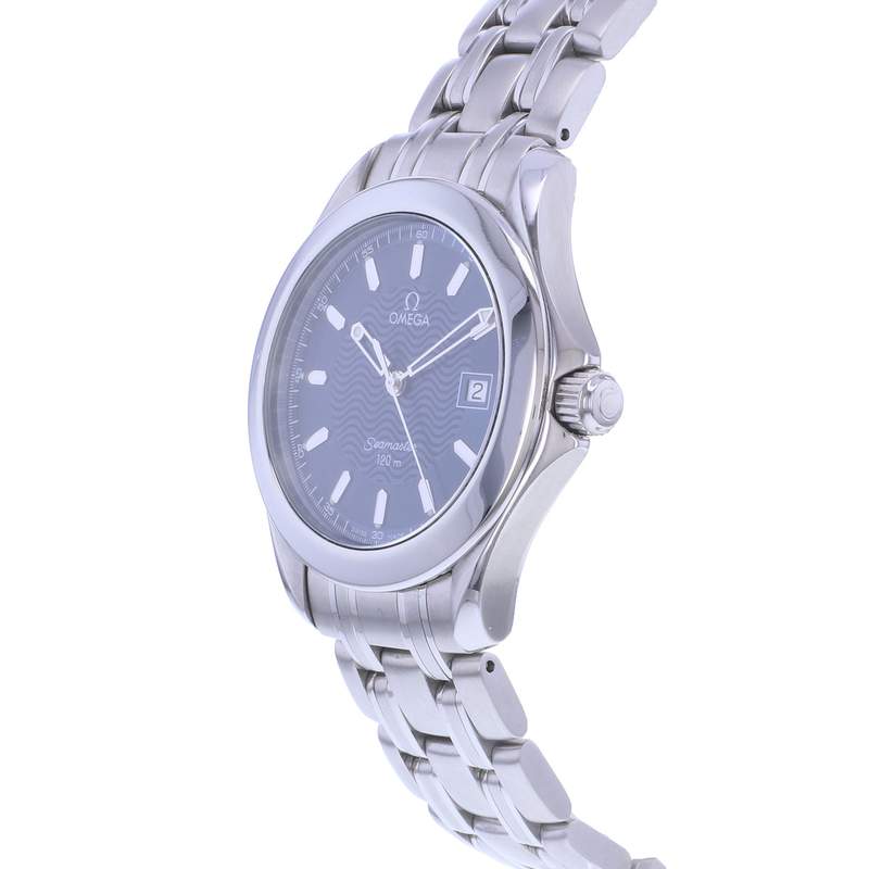 Montre d'occasion OMEGA Seamaster 120 36mm homme quartz bracelet acier - vue D2