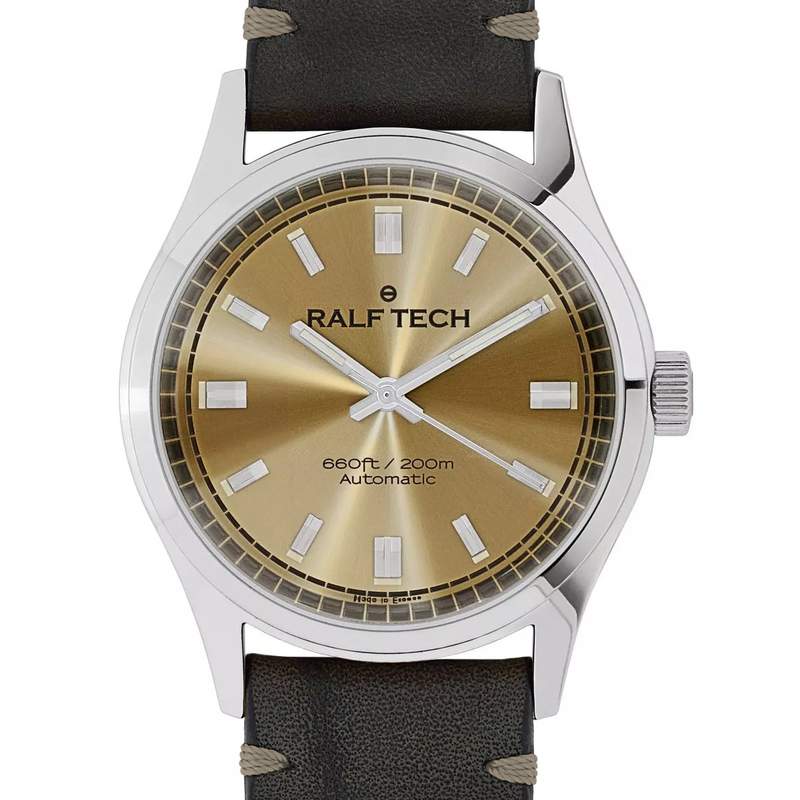 Montre d'occasion RALF TECH Académie Out of Range homme automatique bracelet cuir d'origine - vue D1