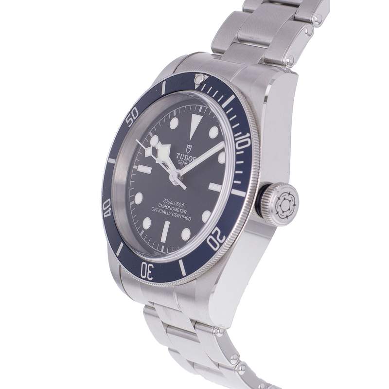 Montre d'occasion TUDOR Black Bay Midnight Blue homme mouvement automatique certifié (cosc) bracelet acier - vue D2