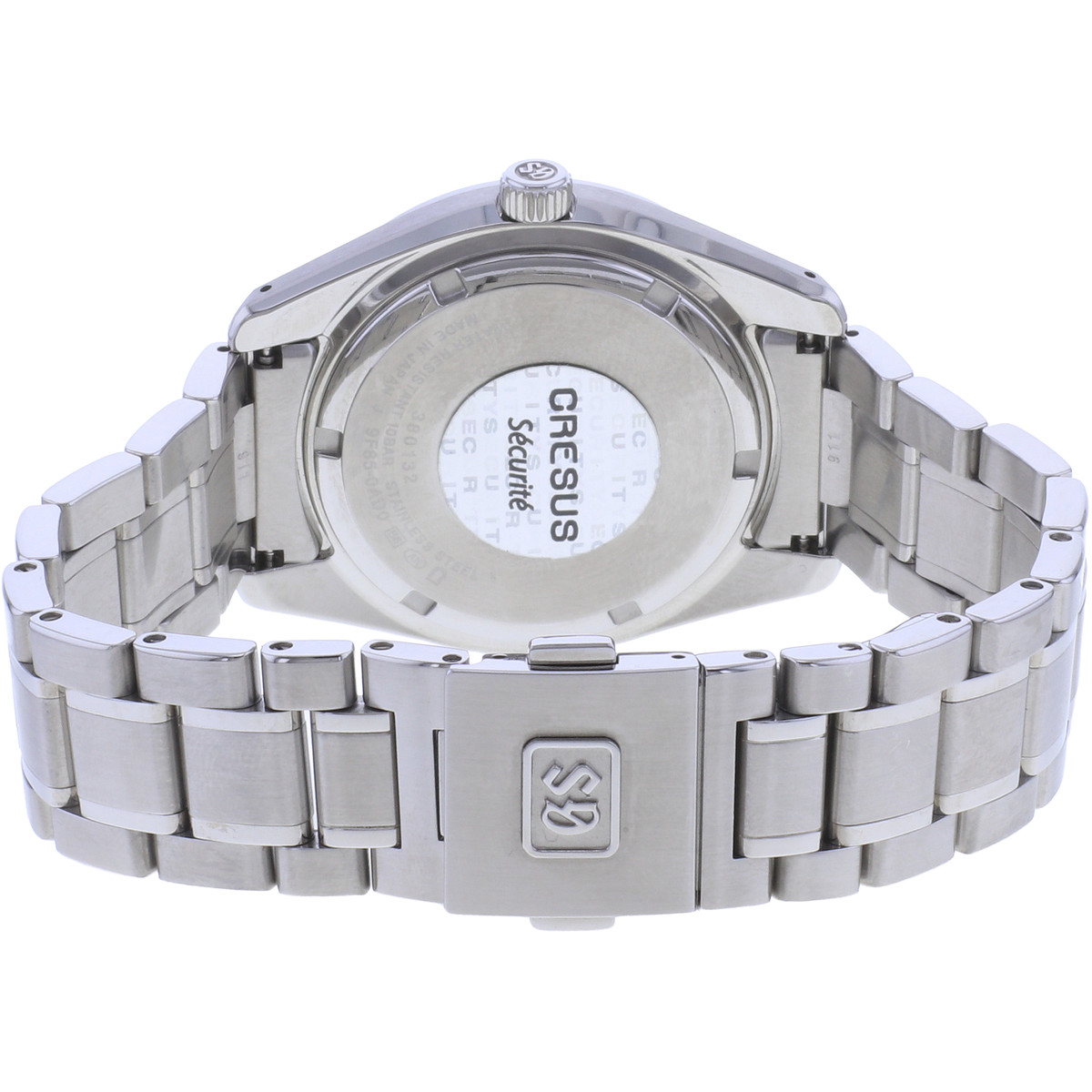 Montre d'occasion GRAND SEIKO Collection Héritage homme quartz bracelet acier - vue 3