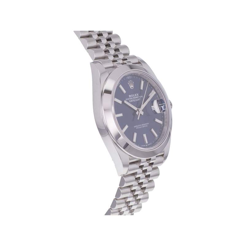 Montre d'occasion ROLEX DateJust 41 homme mouvement automatique certifié (cosc) bracelet acier - vue 2