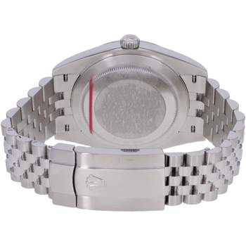 Montre d'occasion ROLEX DateJust 41 homme mouvement automatique certifié (cosc) bracelet acier