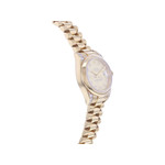Montre d'occasion ROLEX DateJust Lady femme mouvement automatique certifié (cosc) bracelet or jaune 750/000 - vue 2