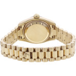 Montre d'occasion ROLEX DateJust Lady femme mouvement automatique certifié (cosc) bracelet or jaune 750/000 - vue 3