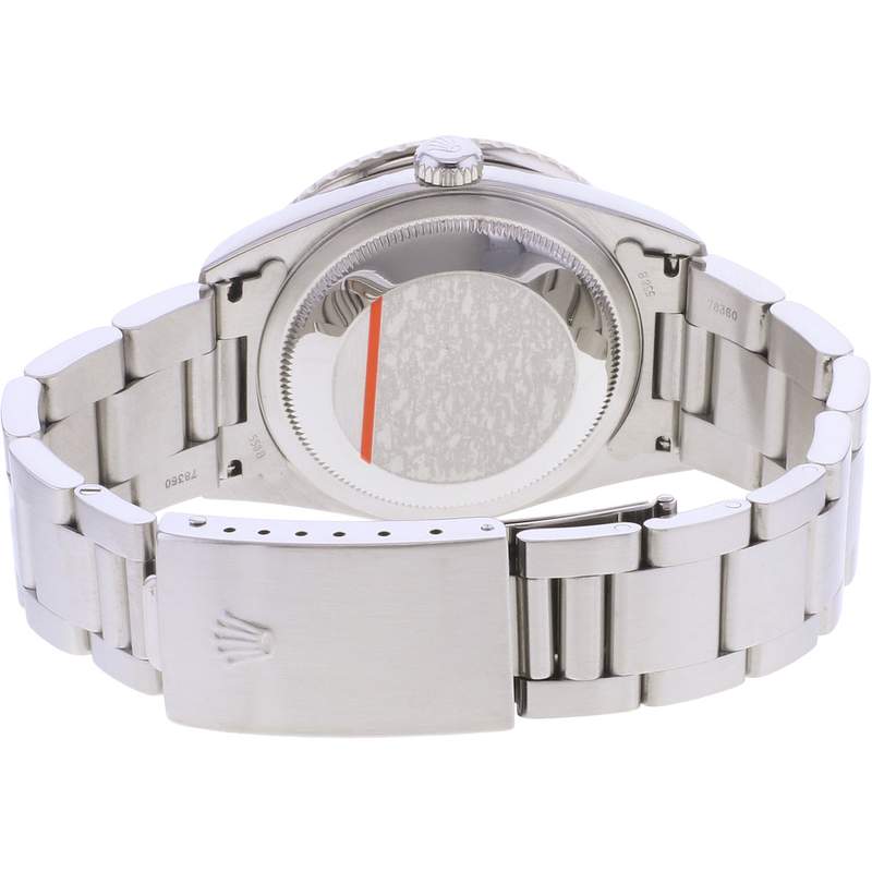 Montre d'occasion ROLEX DateJust Turn-O-Graph homme mouvement automatique certifié (cosc) bracelet acier - vue 3