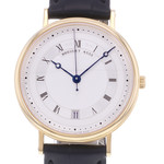 Montre d'occasion BREGUET Classique homme automatique bracelet cuir d'origine - vue D1