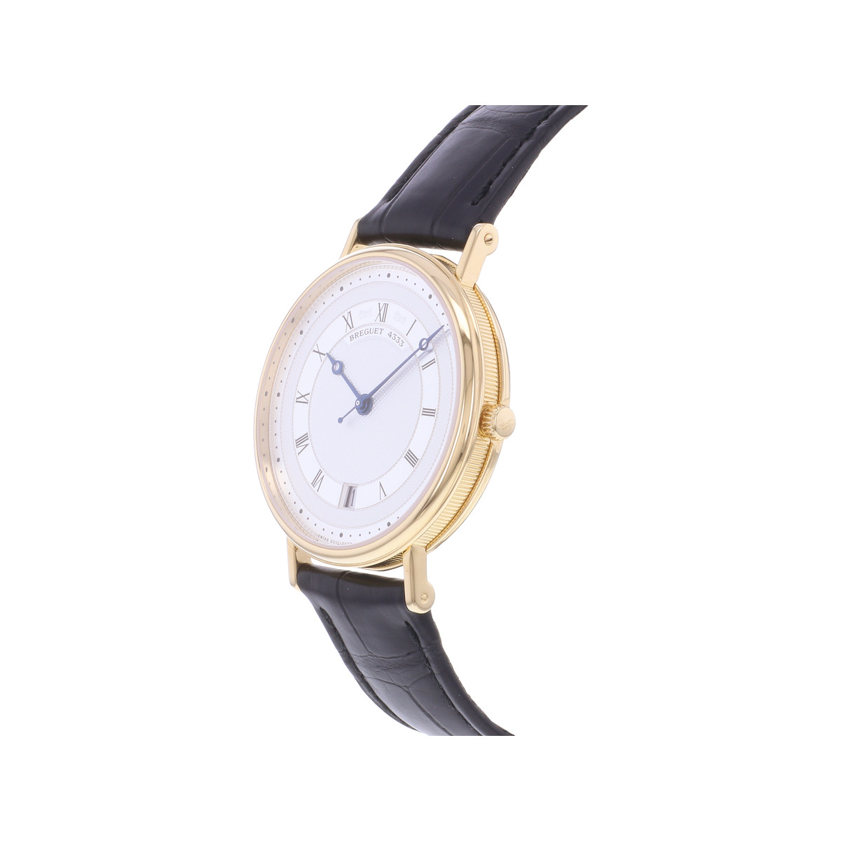 Montre d'occasion BREGUET Classique homme automatique bracelet cuir d'origine - vue D2