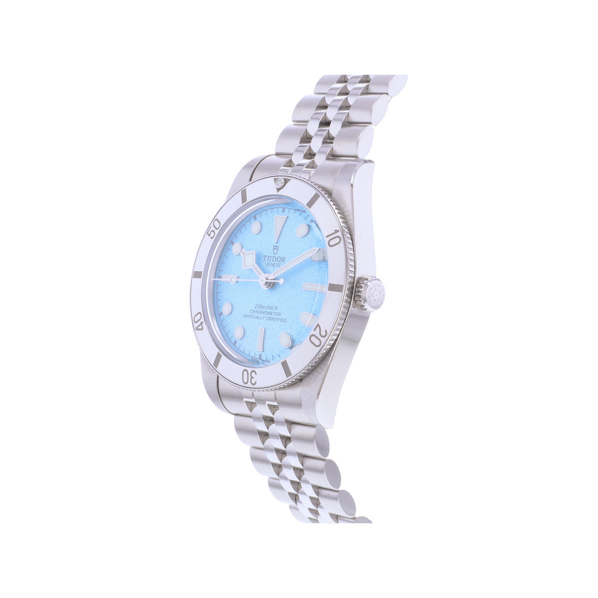 Montre d'occasion TUDOR Black Bay 54 homme mouvement automatique certifié (cosc) bracelet acier - vue D2