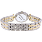 Montre d'occasion CARTIER Panthère Ronde femme quartz bracelet or jaune 750/000 et acier - vue 3