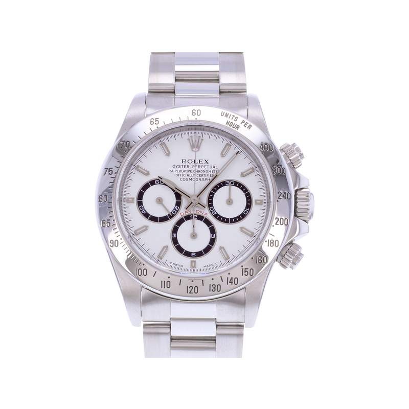 Montre d'occasion ROLEX Cosmograph Daytona Zenith homme mouvement automatique certifié (cosc) bracelet acier - vue 1
