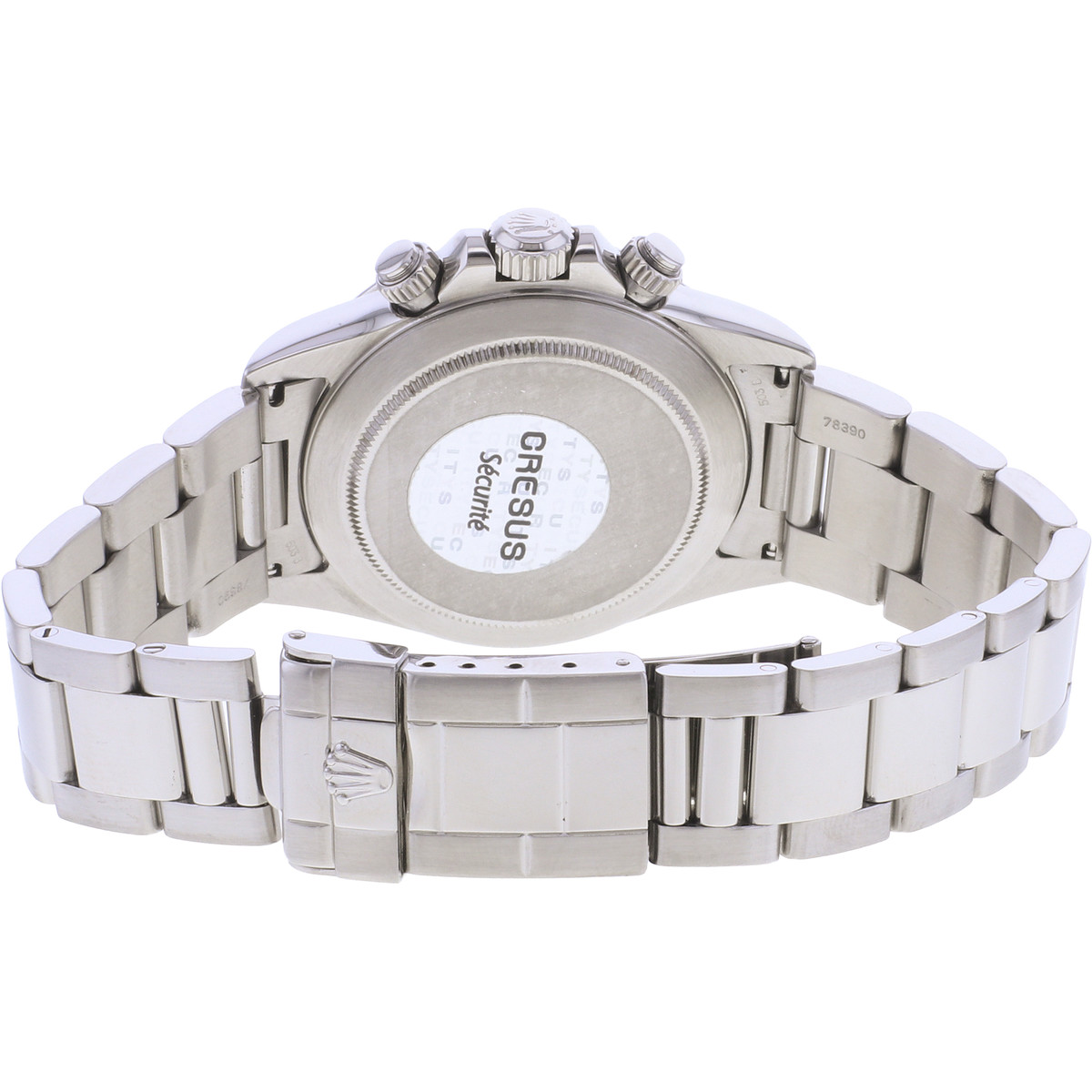 Montre d'occasion ROLEX Cosmograph Daytona Zenith homme mouvement automatique certifié (cosc) bracelet acier - vue 3