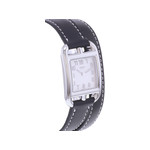 Montre d'occasion HERMES Cape Cod 23mm femme quartz bracelet cuir cresus - vue 2