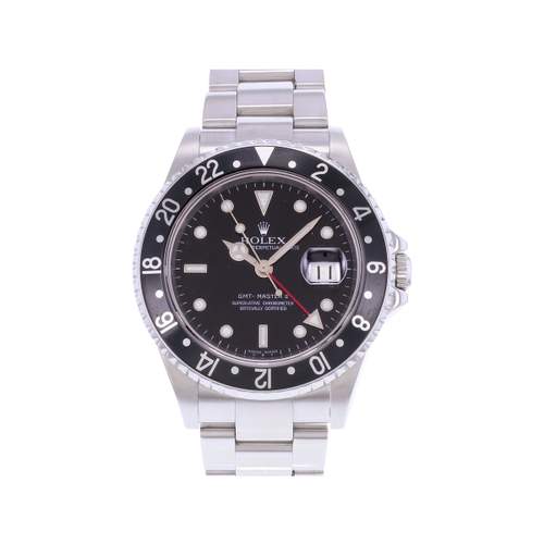 Pre-owned ROLEX GMT-Master II men's watch, certified automatic movement (COSC), steel bracelet