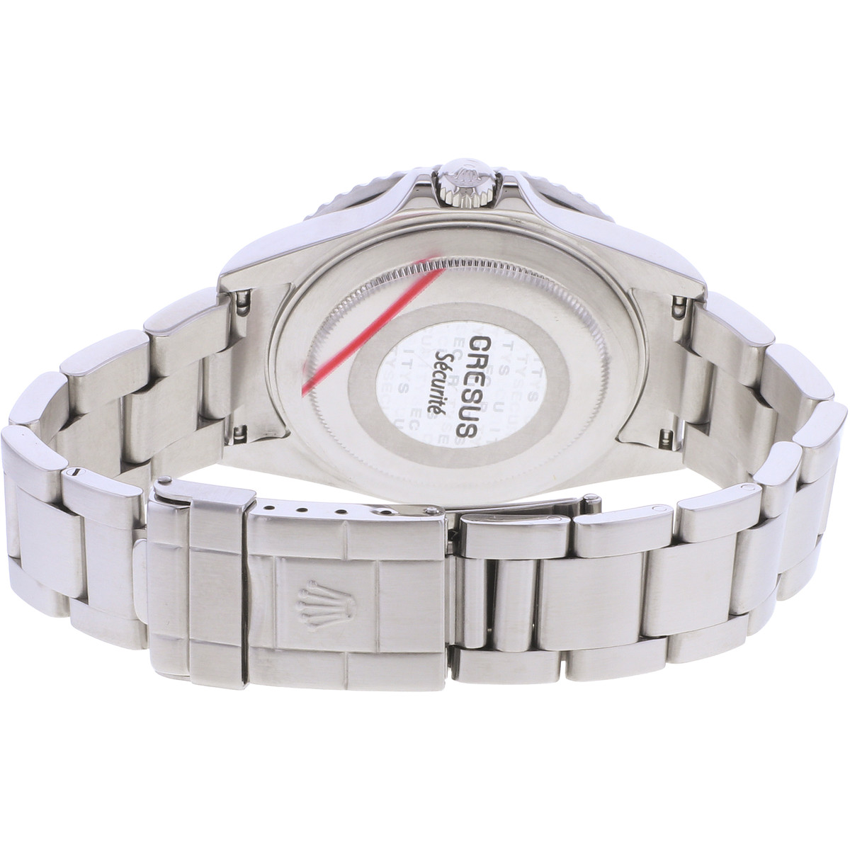 Montre d'occasion ROLEX GMT-Master II homme mouvement automatique certifié (cosc) bracelet acier - vue 3