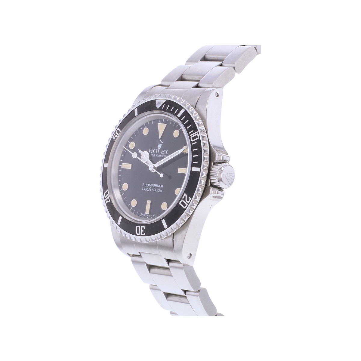 Montre d'occasion ROLEX Submariner Vintage homme automatique bracelet acier - vue D2