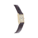 Montre d'occasion CARTIER Tank Must Vermeil femme quartz bracelet cuir cresus - vue 2