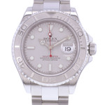 Montre d'occasion ROLEX Yacht-Master homme mouvement automatique certifié (cosc) bracelet acier - vue D1