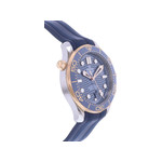Montre d'occasion OMEGA Seamaster 300 Diver Co-Axial Chronometer homme mouvement automatique certifié (cosc) bracelet caoutchouc - vue 2