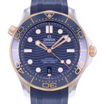 Montre d'occasion OMEGA Seamaster 300 Diver Co-Axial Chronometer homme mouvement automatique certifié (cosc) bracelet caoutchouc - vue D1