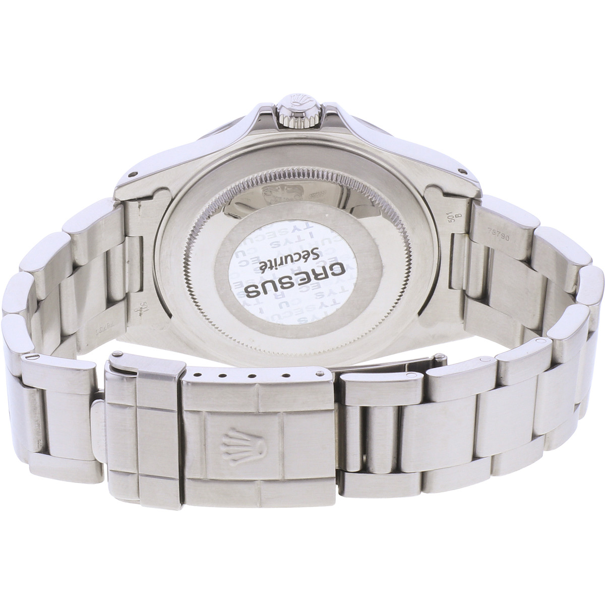 Montre d'occasion ROLEX Explorer II homme mouvement automatique certifié (cosc) bracelet acier - vue 3