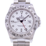 Montre d'occasion ROLEX Explorer II homme mouvement automatique certifié (cosc) bracelet acier - vue D1