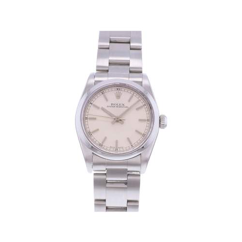 Montre d'occasion ROLEX Oyster Perpetual Medium femme automatique bracelet acier