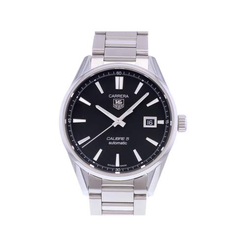 Montre d'occasion TAG HEUER Carrera Calibre 5 homme automatique bracelet acier