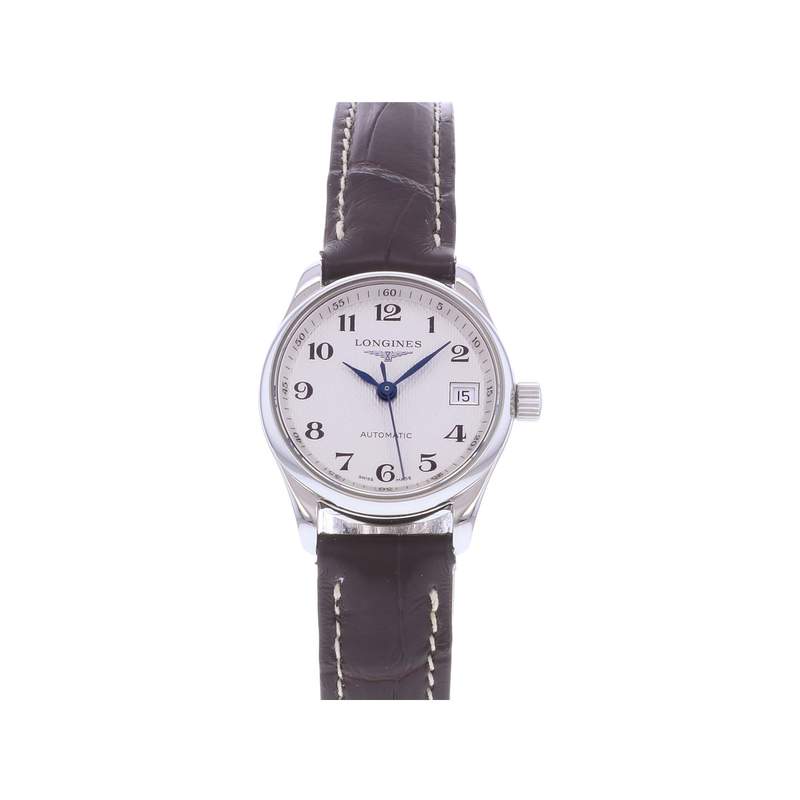 Montre d'occasion LONGINES Master Collection femme automatique bracelet cuir cresus - vue 1