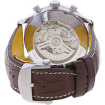 Montre d'occasion BREITLING Navitimer B01 Chronograph homme mouvement automatique certifié (cosc) bracelet cuir cresus - vue 3