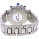 Montre d'occasion CARTIER Pasha Chronographe homme quartz bracelet acier - vue 3