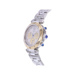 Montre d'occasion CARTIER Pasha Chronographe homme quartz bracelet acier - vue D2