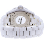 Montre d'occasion CHANEL J12 38 mm Diamants femme automatique bracelet céramique - vue 3