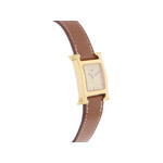Montre d'occasion HERMES Heure H femme quartz bracelet cuir d'origine - vue 2