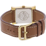 Montre d'occasion HERMES Heure H femme quartz bracelet cuir d'origine - vue 3