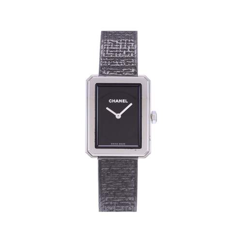 Montre d'occasion CHANEL Boy-Friend Petit Modèle femme quartz bracelet acier