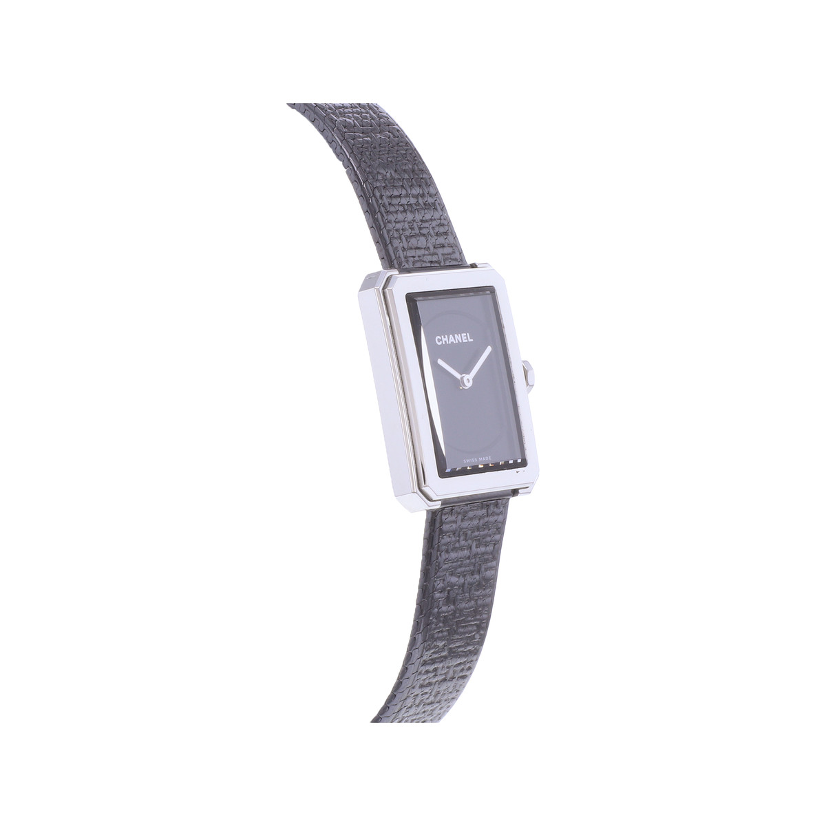 Montre d'occasion CHANEL Boy-Friend Petit Modèle femme quartz bracelet acier - vue 2
