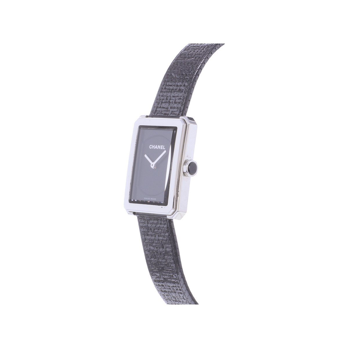 Montre d'occasion CHANEL Boy-Friend Petit Modèle femme quartz bracelet acier - vue D2